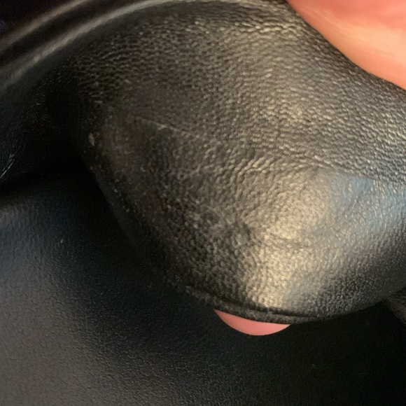 Prada Black Leather Monogram Sandals Size 8 Excellent Condition - Picture 15 of 15